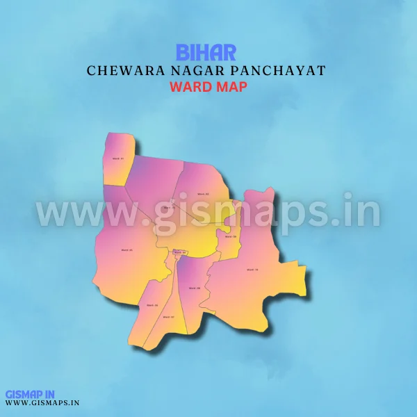 Chewara Nagar Panchayat Ward Map